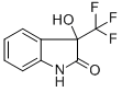 3-hydroxy-3-(trifluoromethyl)indolin-2-one, 98294-08-7, 结构式