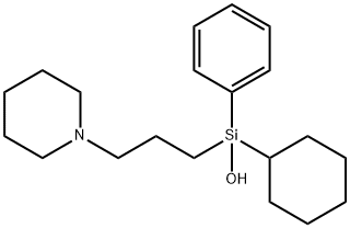 hexahydrosiladifenidol 结构式