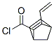 Bicyclo[2.2.1]hept-5-ene-2-carbonyl chloride, 3-ethenyl-, (endo,endo)- (9CI) Structure