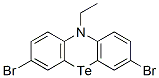 3,7-dibromo-10-ethyl-phenotellurazine,98326-29-5,结构式