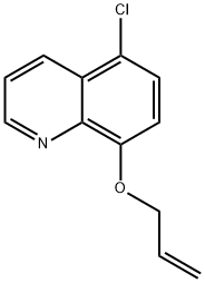 Quinoline, 5-chloro-8-(2-propen-1-yloxy)-,98328-93-9,结构式