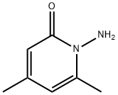 1-Amino-4,6-dimethyl-1H-pyridin-2-one Struktur
