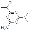 6-(1-CHLOROETHYL)-N,N-DIMETHYL-1,3,5-TRIAZINE-2,4-DIAMINE Structure