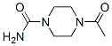 1-Piperazinecarboxamide, 4-acetyl- (6CI,9CI) Structure