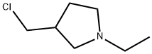3-(クロロメチル)-1-エチルピロリジン 化学構造式