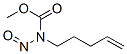 Carbamic  acid,  nitroso-4-pentenyl-,  methyl  ester  (9CI),98386-05-1,结构式
