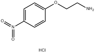 4-(2-氨基乙氧基)-1-硝基苯盐酸盐,98395-62-1,结构式