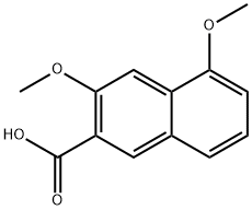 3 5-DIMETHOXY-2-NAPHTHOIC ACID  97 Structure