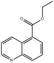 ETHYL QUINOLINE-5-CARBOXYLATE Struktur