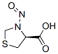 4-Thiazolidinecarboxylicacid,3-nitroso-,(S)-(9CI) 化学構造式