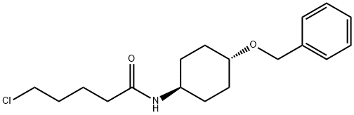 trans-5-Chloro-N-[4-(phenylmethoxy)cyclohexyl]-pentanamide|CILOSTAZOLIMPURITY4