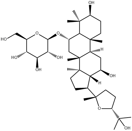 プソイドギンセノシドRT5 化学構造式
