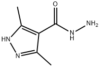 3,5-二甲基-1H-吡唑-4-卡巴肼, 98484-97-0, 结构式