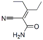 2-Pentenamide,  2-cyano-3-ethyl-|