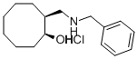 CIS-2-BENZYLAMINOMETHYL-1-CYCLOOCTANOL HYDROCHLORIDE Struktur