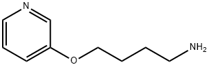 4-(Pyridin-3-yloxy)butan-1-amine 化学構造式