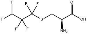 S-(1,1,2,2,3,3-HEXAFLUOROPROPYL)-L-CYSTEINE,98640-41-6,结构式
