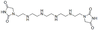 1,1'-(3,6,9,12-tetraazatetradecane-1,14-diyl)bisimidazolidine-2,4-dione|