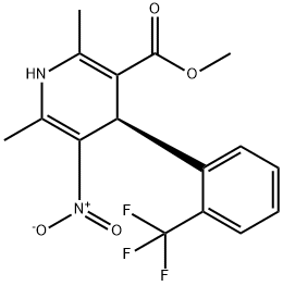 [4R,(+)]-1,4-ジヒドロ-2,6-ジメチル-4β-(2-トリフルオロメチルフェニル)-5-ニトロピリジン-3-カルボン酸メチル price.