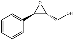 (2R,3R)-3-フェニルオキシラン-2-メタノール 化学構造式
