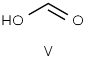 formic acid, vanadium salt Struktur