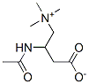 3-acetamido-4-trimethylammonio-butanoate|