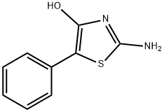 2-AMINO-5-PHENYL-1,3-THIAZOL-4-OL Struktur