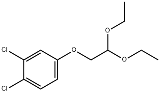 1,2-DICHLORO-4-(2,2-DIETHOXYETHOXY)BENZENE Struktur