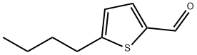 5-丁基噻吩-2-甲醛, 98954-25-7, 结构式