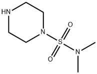 N,N-二甲基-1-哌嗪磺酰胺,98961-97-8,结构式