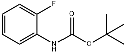 N-BOC-2-FLUOROANILINE 化学構造式