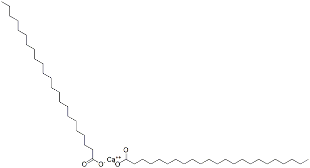 ビス[トリコサン酸]カルシウム 化学構造式