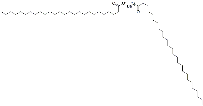 ビス[ヘキサコサン酸]バリウム 化学構造式