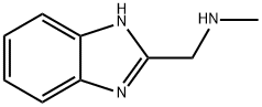 (1H-苯并咪唑-2-甲基)甲胺, 98997-01-4, 结构式