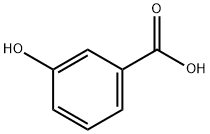 3-ヒドロキシ安息香酸 化学構造式