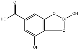 次没食子酸铋,99-26-3,结构式