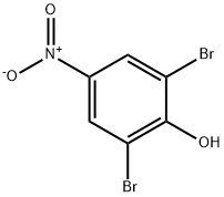 2,6-二溴-4-硝基苯酚, 99-28-5, 结构式
