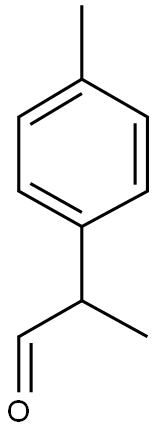 2-(对甲苯基)丙醛,99-72-9,结构式