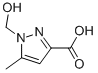 1H-Pyrazole-3-carboxylicacid,1-(hydroxymethyl)-5-methyl-(9CI),99012-45-0,结构式