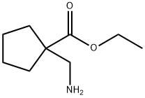 1-(氨基甲基)环戊烷甲酸乙酯,99065-34-6,结构式