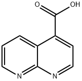 [1,8]NAPHTHYRIDINE-4-CARBOXYLIC ACID Struktur