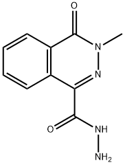 3-METHYL-4-OXO-3,4-DIHYDRO-PHTHALAZINE-1-CARBOXYLIC ACID HYDRAZIDE Structure