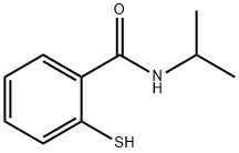 BenzaMide, 2-Mercapto-N-(1-Methylethyl)-,99075-15-7,结构式