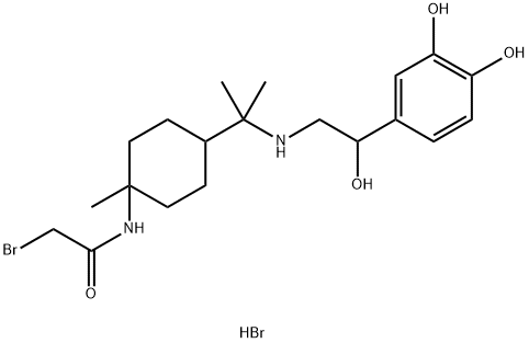 bromoacetylaminomenthylnorepinephrine,99081-70-6,结构式