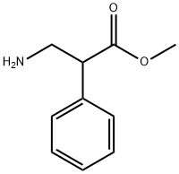 2-Phenyl-3-aminopropionic acid methyl ester Struktur