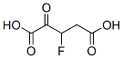 Pentanedioic  acid,  3-fluoro-2-oxo- Structure