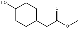 (4-羟基环己基)乙酸甲酯,99183-13-8,结构式