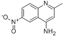 4-AMINO-6-NITRO-QUINALDINE Struktur