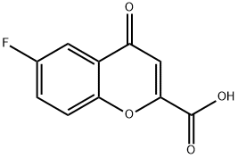 6-Fluorochromone-2-carboxylic acid Struktur