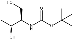 Carbamic acid, [(1R,2R)-2-hydroxy-1-(hydroxymethyl)propyl]-, 1,1- Struktur